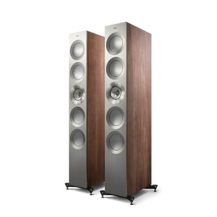 ลำโพงตั้งพื้น KEF : REFERENCE 5 META สีวอลนัท/ซิลเวอร์_0